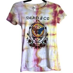 Grateful Dead Dead Tour 2021 IDEAL T Women Small Band Shirt Tie Dye Concert